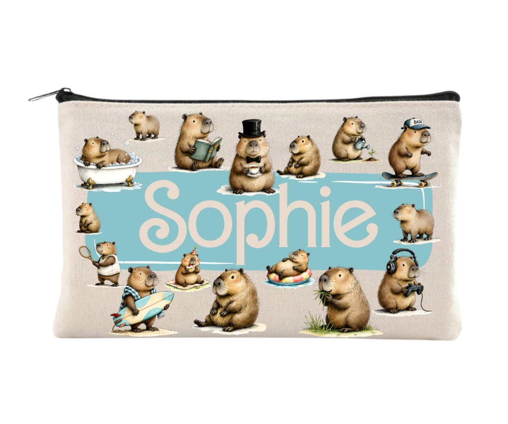 Capybara Pencil Case