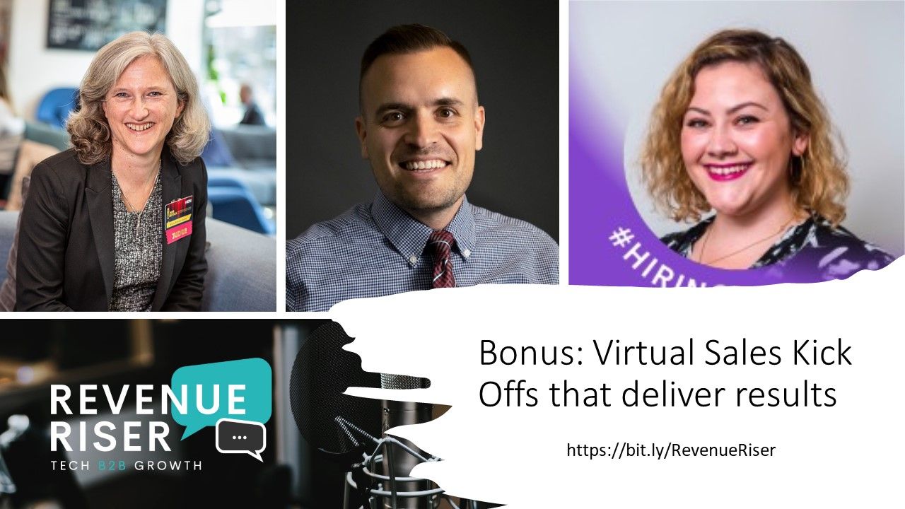 VIrtual sales kick offs that deliver results