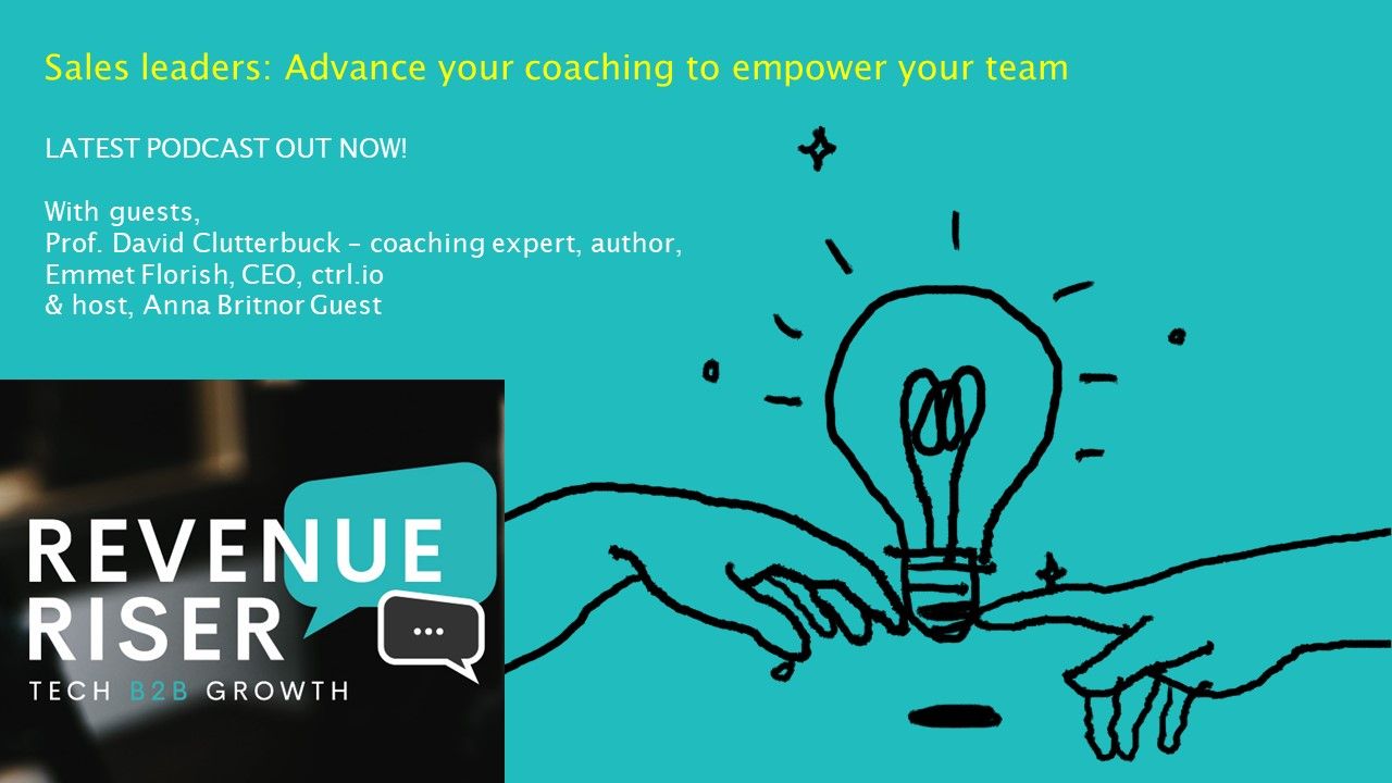 Advance coaching to empower sales teams