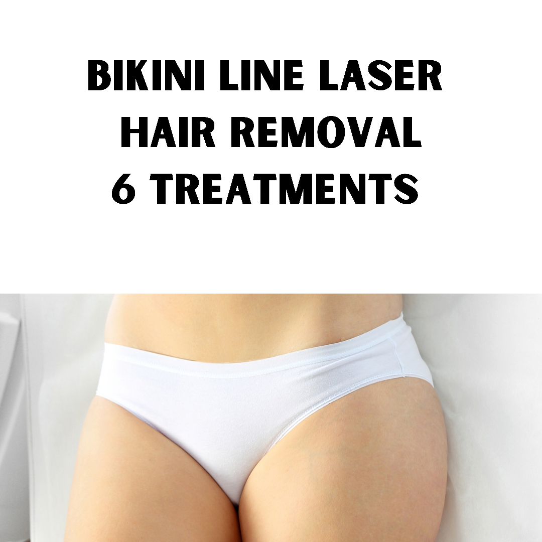 Bikini Hair removal (6 treatments)