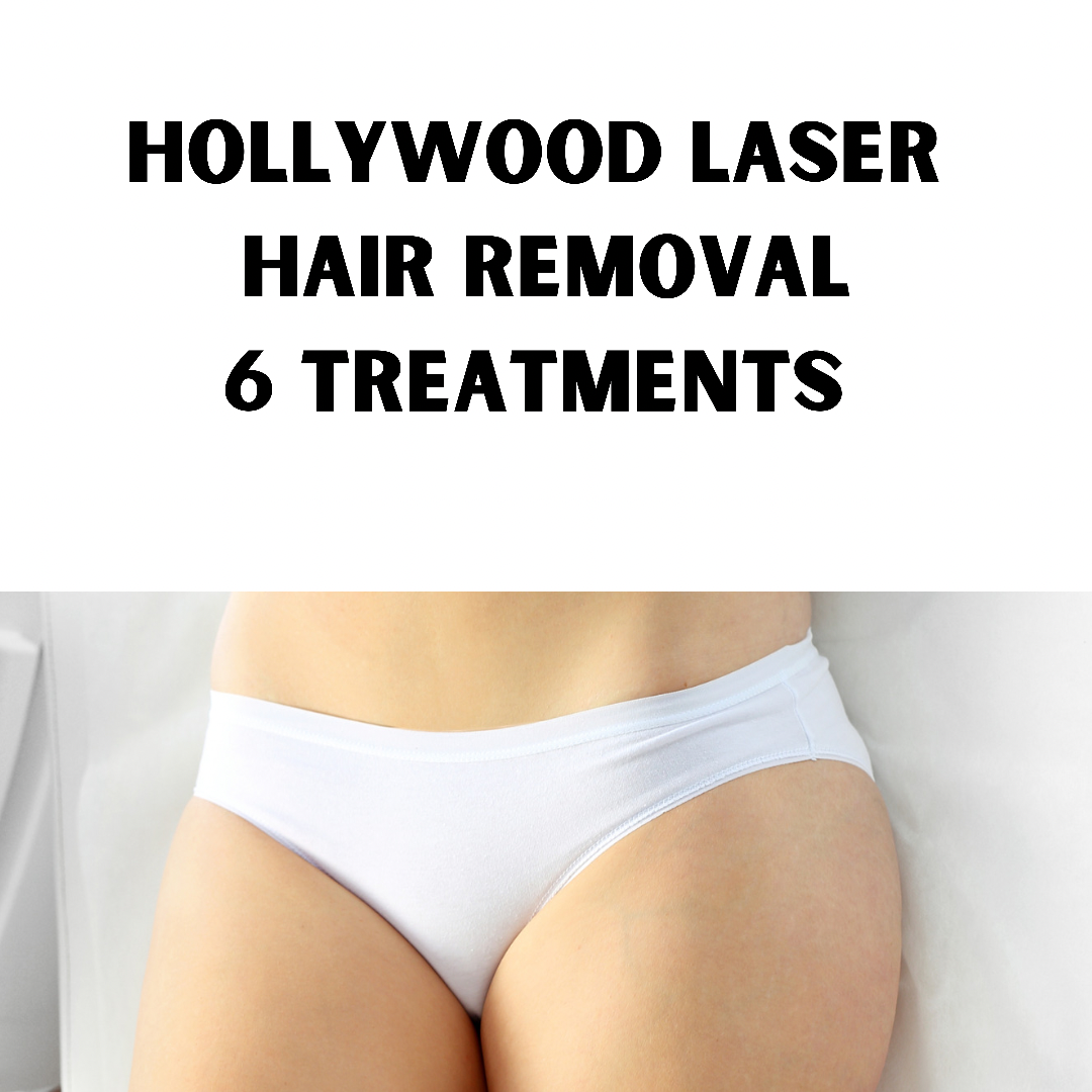 Hollywood Hair removal (6 treatments)