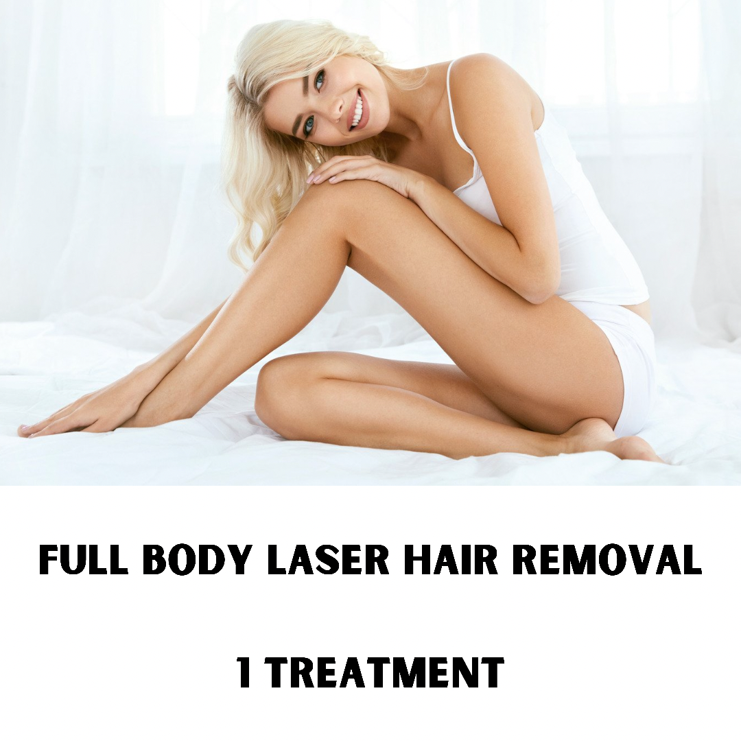 Full Body Hair removal (1 treatment)