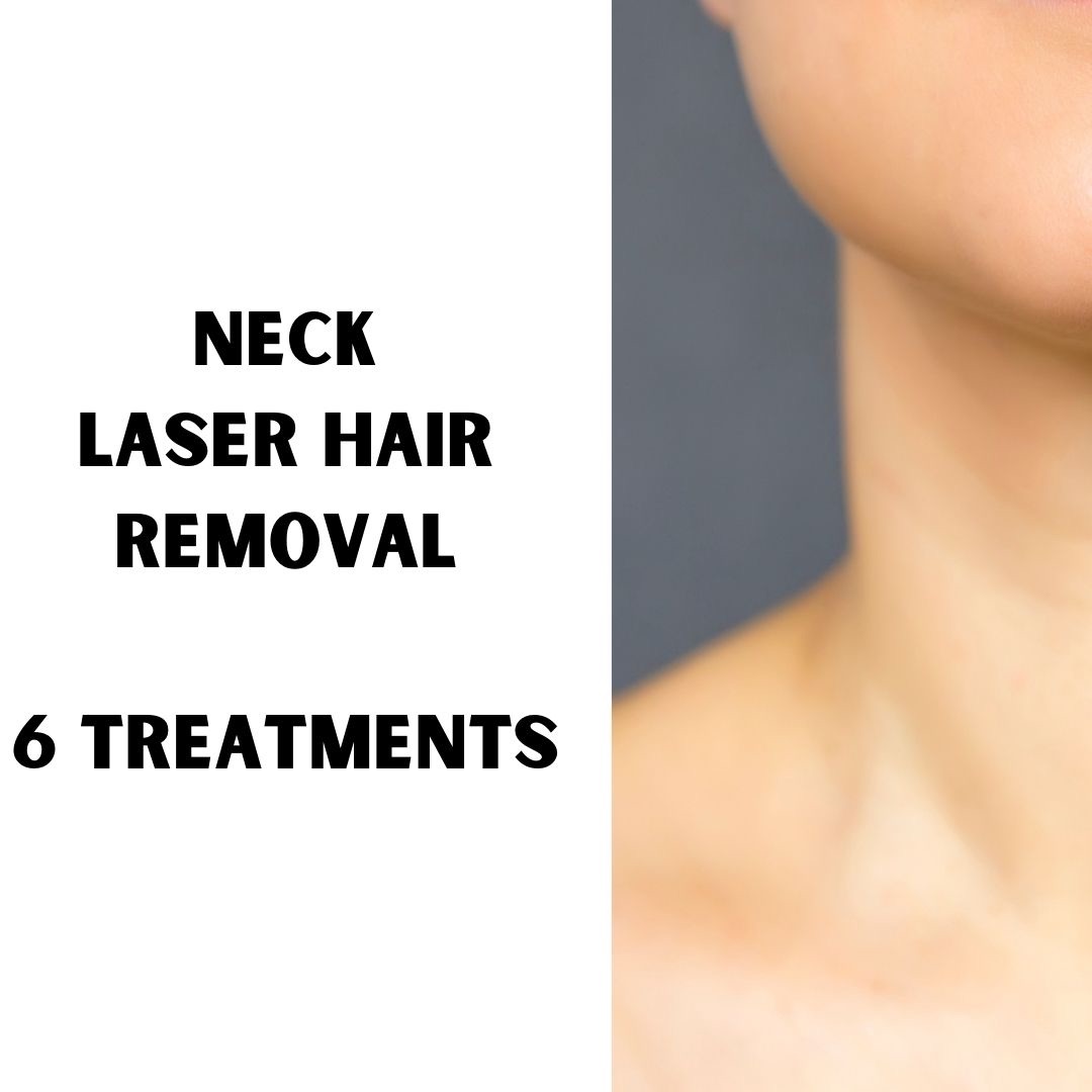 Neck Hair removal (6 treatments)