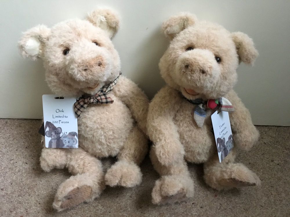 Charlie Bears Oink & Trotter