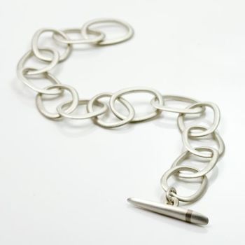 Lode Silver Chain Link Bracelet