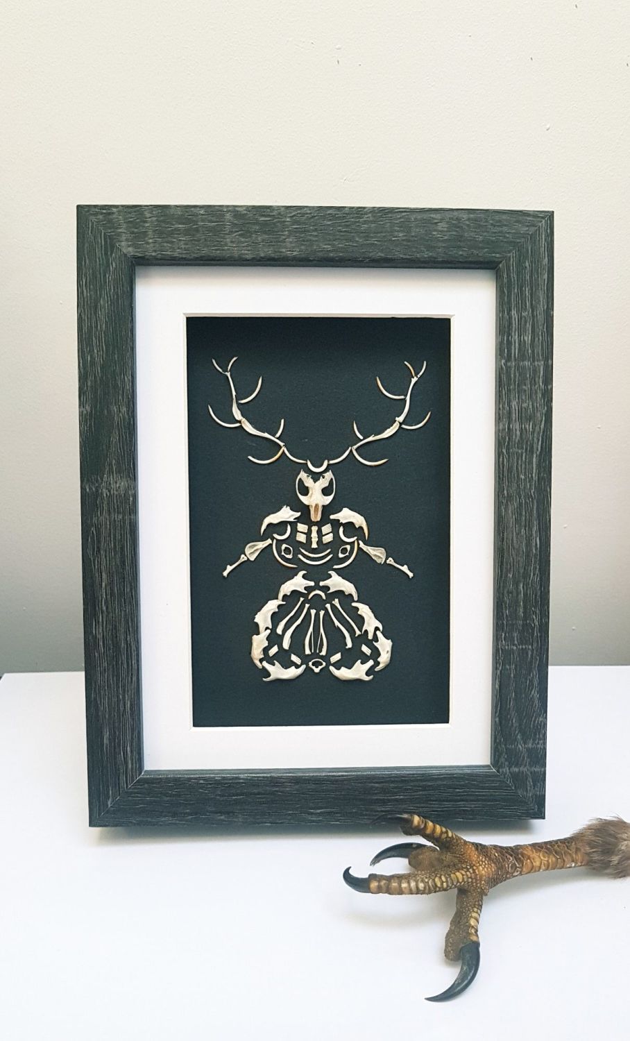 Owl Pellet Bone Art - Forest Witch