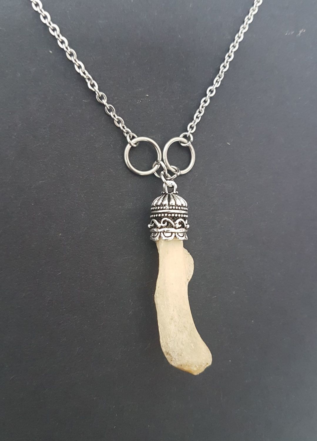 Human Rib Part O-Ring Necklace