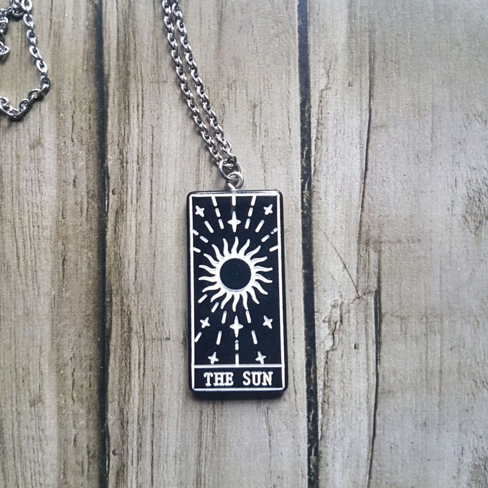 The Sun Tarot Necklace