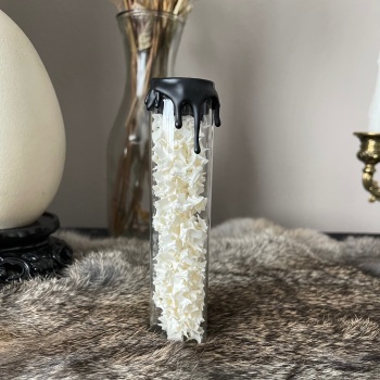 XL Curio Vial Rattlesnake Vertebrae Bones