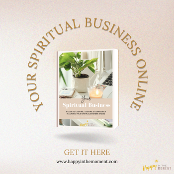 'Your Spiritual Business' PDF Workbook Course - Crafting, Starting & Confidently Managing Your Spiritual Business Online