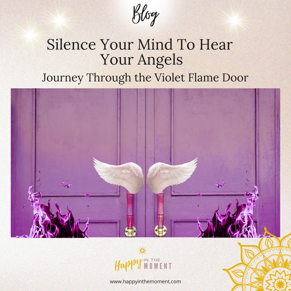 silence your mind to hear your angels blog post