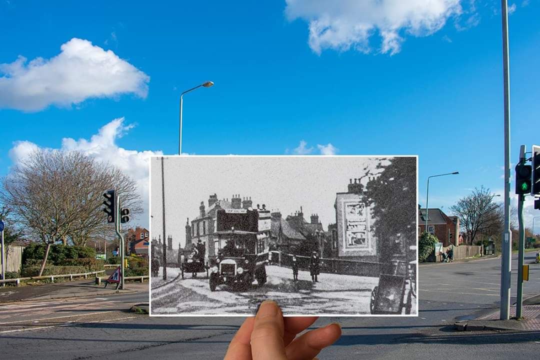 Trent Boulevard junction with Radcliffe Road 1914