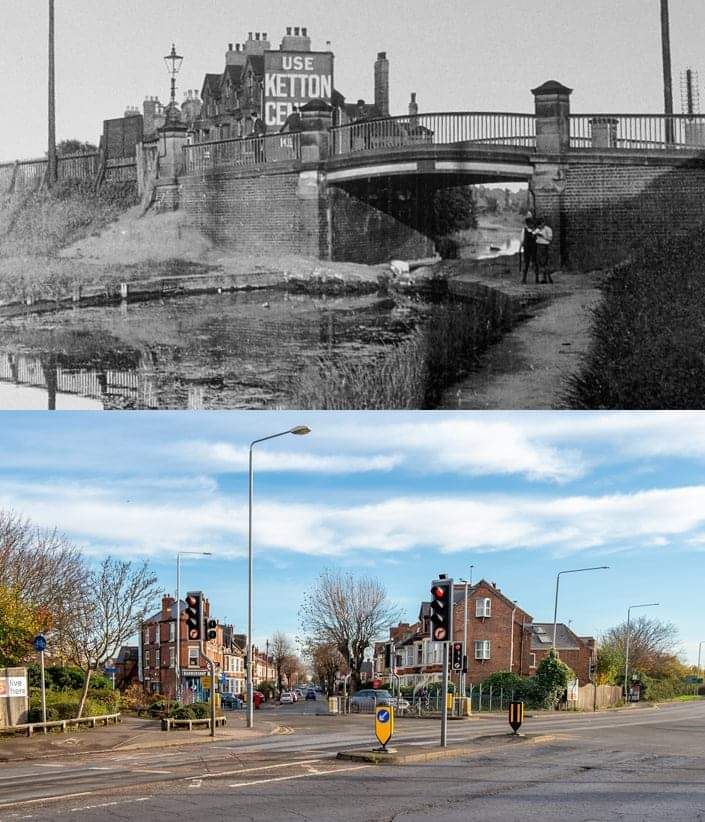 2nd Lady Bay Bridge then and now