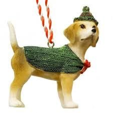 Gisela Graham adorable Santa Paws Dog decorations with their festive Hat or
