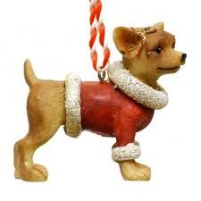 Gisela Graham adorable Santa Paws Dog decorations with their festive Hat or