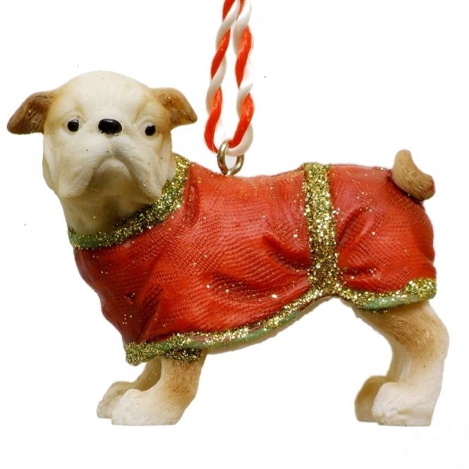 Gisela Graham adorable Santa Paws Dog decorations with their festive Hat or