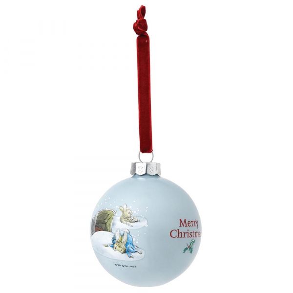 Peter & Benjamin's Fun in the Snow Bauble