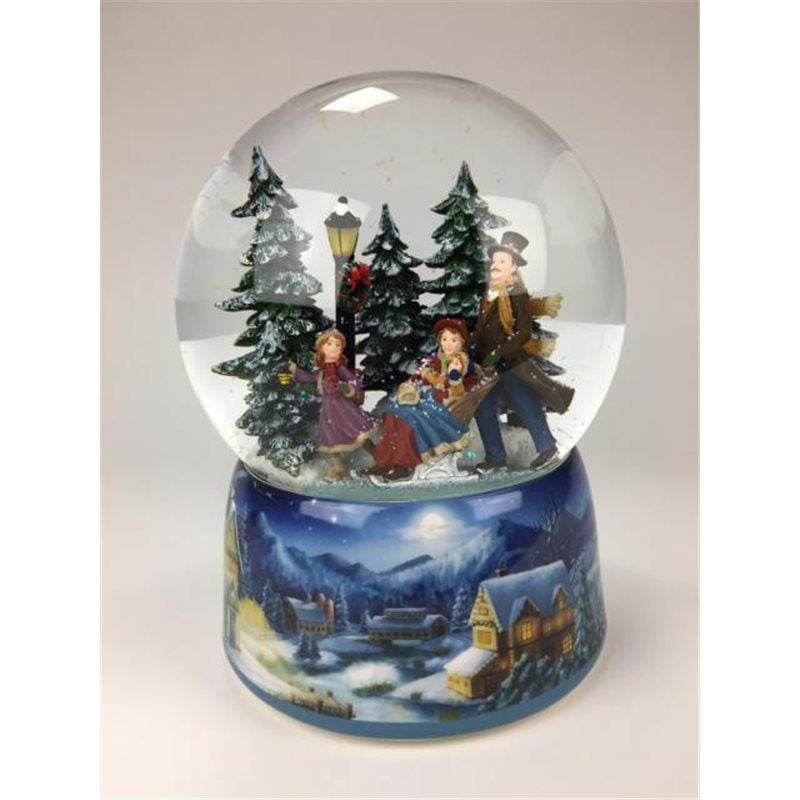 Snowglobe Sledge & Skaters