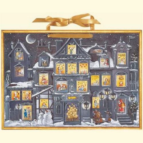 Large Victorian Christmas House Advent Calendar - 52cm x 38cm