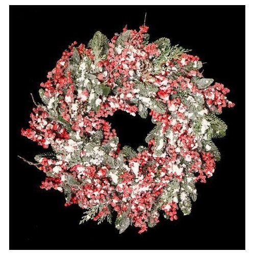 Wonderful Large Door or Wall Berry Wreath - Approx. 61cm diameter