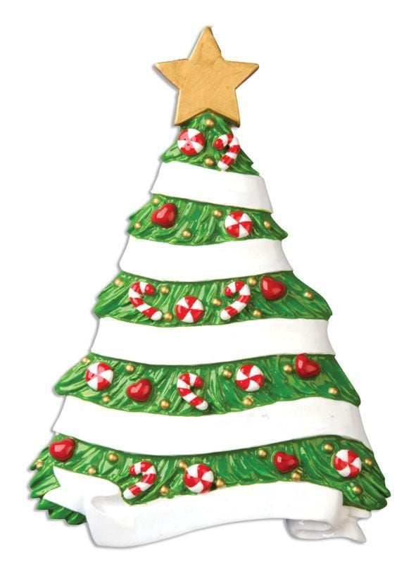 Ceramic Festive Christmas Tree, Personalise for yourself or a loved one at