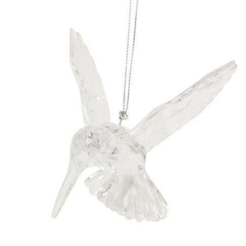 Clear Hovering Hummingbird - 13cm