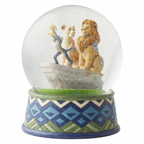 The Lion King Snow Globe 18cm tall x 15cm diameter