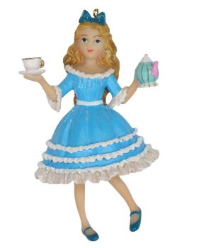 Alice in Wonderland Character - 10cm x 7cm x 4cm