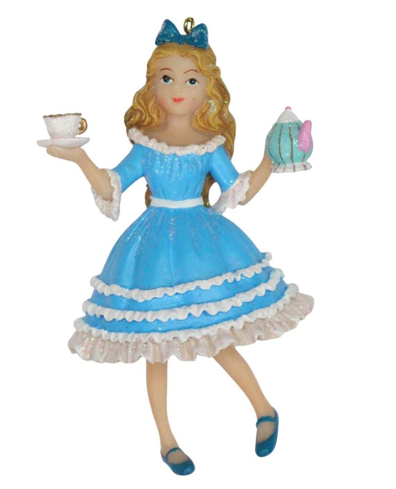 Alice in Wonderland Character - 10cm x 7cm x 4cm