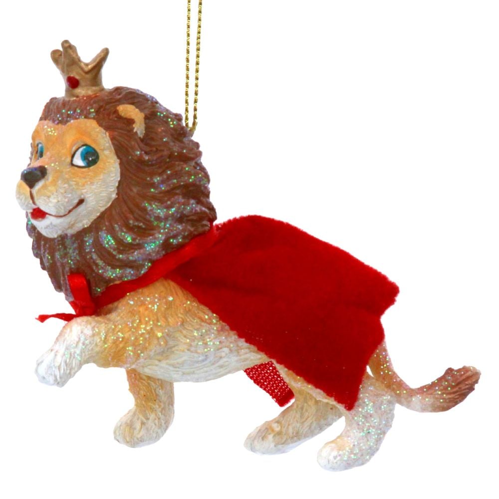 The Wizard of OZ Cowardly Lion Bauble - 10cm x 8cm x 4cm