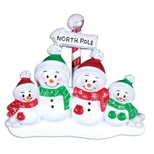 North Pole Family of Four