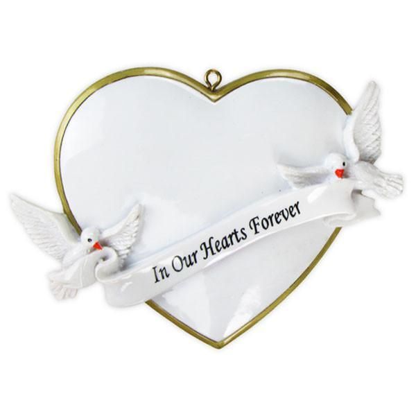 In Our Hearts Christmas Forever Personalised Christmas Decoration Christmas
