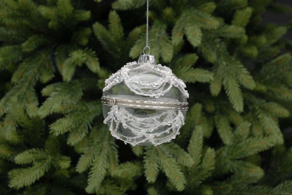 Frosted Trinket Bauble
