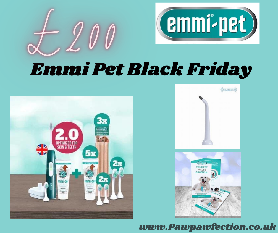 Emmi Pet Ultrasound Toothbrush Black Friday Deal