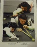 Jimmy White Signed 12X16 Montage
