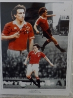 Steve Coppell signed 12x16 photograph. New Montage