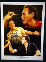 Bobby George Signed 12x16 Darts Montage