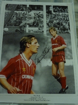 Paul Walsh Signed liverpool Photograph