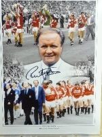 Ron Atkinson Signed Manchester United 12x16 Photograph