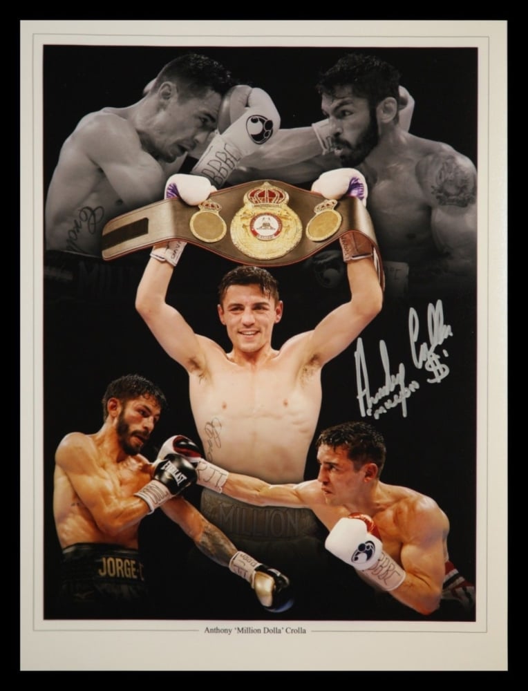 Anthony Crolla Hand Signed 12x16 Boxing Photograph : A
