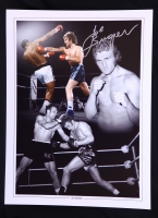  Joe Bugner Rare Signed 12x16  Boxing Montage