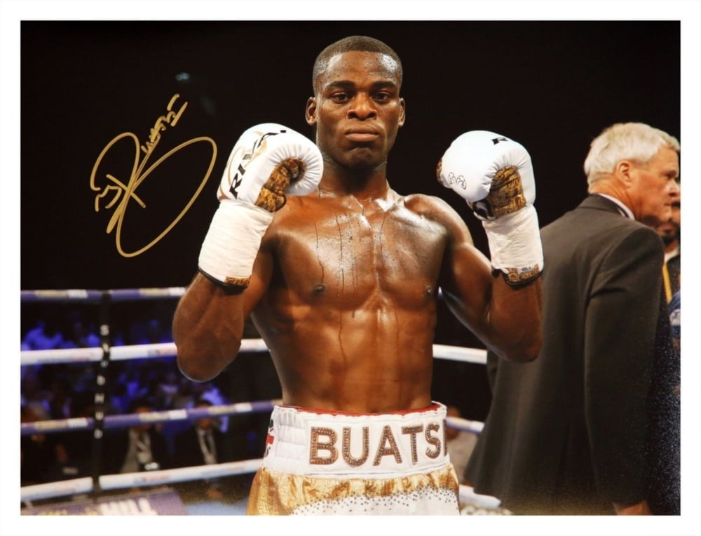  Joshua Buatsi Hand Signed 12x16 Boxing Photograph