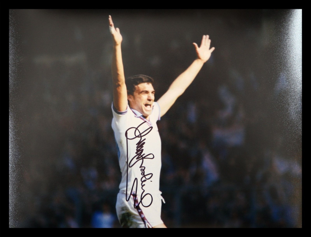 Trevor Brooking  Signed West Ham United 12x16 Photograph