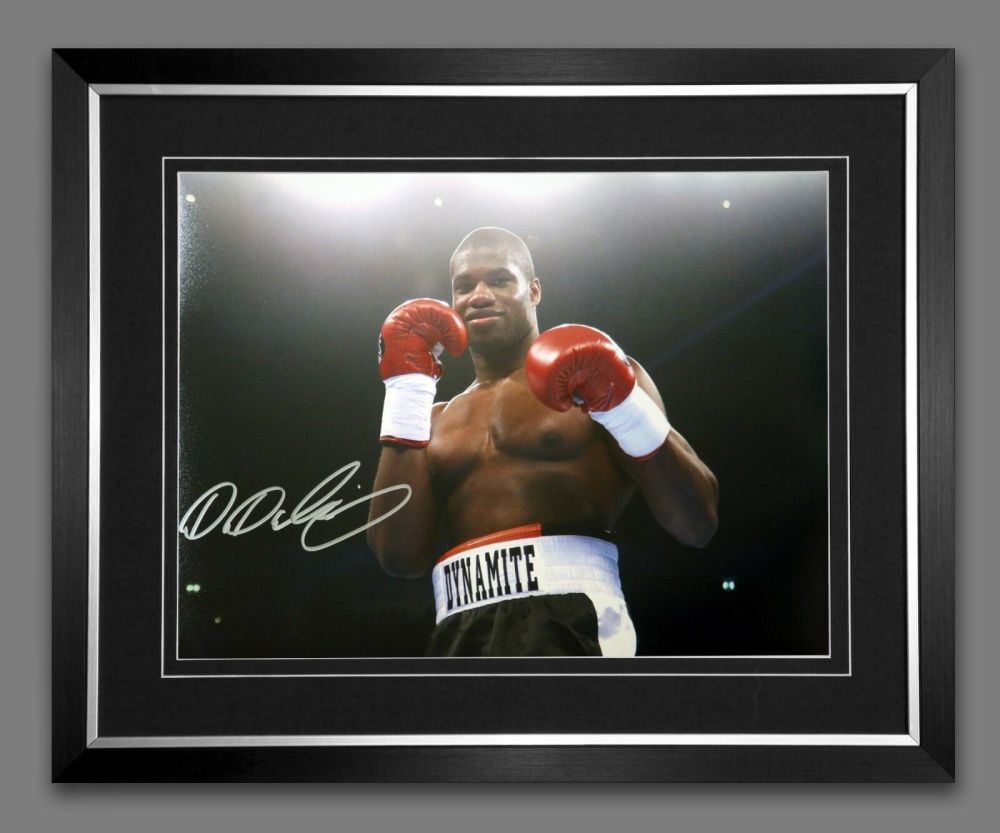 Daniel Dubois Signed And Framed 12x16 Boxing Photograph : C