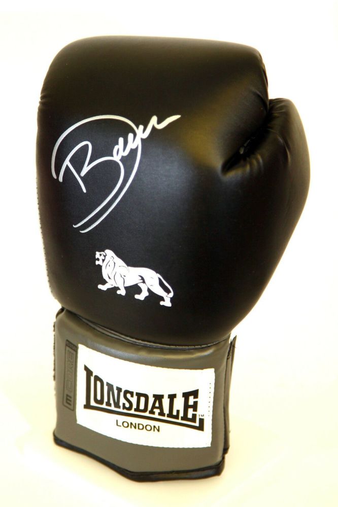 Darren Barker Hand Signed Black Lonsdale Boxing Glove