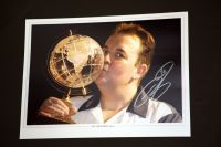 Phil Taylor Signed Darts 12x16 Photograph : G