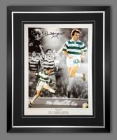 Charlie Nicholas Hand Signed And Framed Celtic Fc Football 12x16 Photograph : A