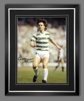 Charlie Nicholas Hand Signed And Framed Celtic Fc Football 12x16 Photograph : B
