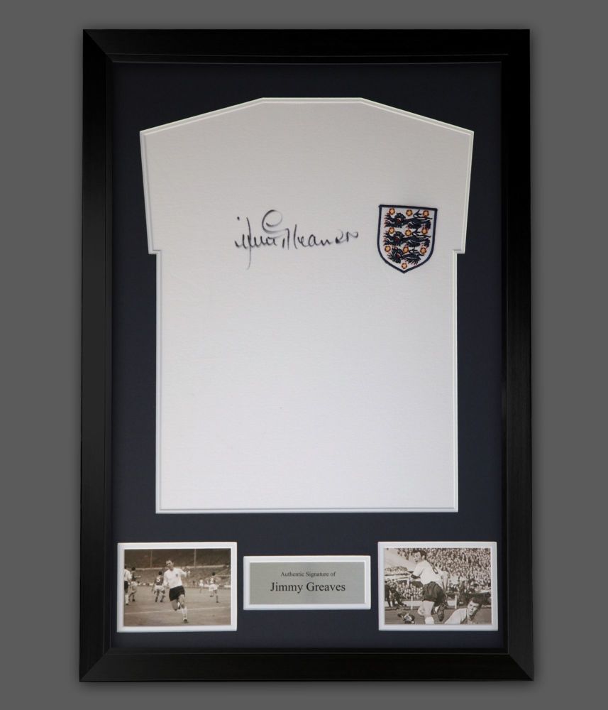 jimmy greaves signed shirt