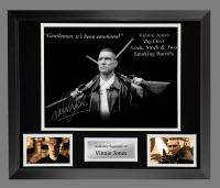 Vinnie Jones  Hand Signed Lock Stock 12x16 Photograph In A Frame Presentation : A